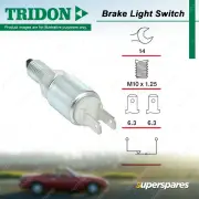 Tridon Brake Light Switch for Honda Prelude AB7 BA3 1.8L 2.0L SOHC 12V