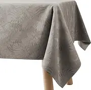 Eris Tablecloth 140 x 200 cm Beige Washable for Indoor Outdoor Use Monster Pattern