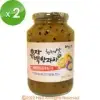 《柚和美》韓國蜂蜜百香果柚子茶(1kg)(果醬)2入