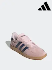 adidas Pink/Navy Breaknet Sleek Trainers (AF7565) | $115