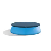 Intex Round Protection Cover Accessory For 8ft Above Ground Swimming Pool Blue