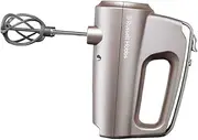 [Russell Hobbs] Hand mixer [hand mixer including storage box for accessories] Swirl Quartz (4 speed settings + turbo function, 2 helix whisks made of fibreglass-reinforced nylon, 2 dough hooks) 25892-56