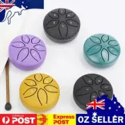 3 Inch 6 Notes Handpan Drum with Drum Mallet Percussion Instruments Rain Chime