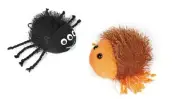 Cat Toys Skedaddle Buggies Pull Cord Wiggle Chase Pick Spider or Centipede 3.5"