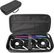 Humkopnl Graphics Card Carrying Case - Anti-Shock Portable Storage Bag,Protector Case Wear-Resistant Large Game Cards Organizer for Game Cards