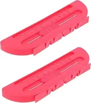 2pcs Scoring Goal Versatile Scorekeepers Air Hockey Hockey Net Foam Hockey Pucks Table Football Score Counter Foosball Table Games Mini Air Hockey Table Plastic Red