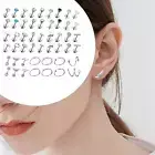 Tragus Earrings Stainless Steel Lip Piercing Jewelry Fashion Stud Earrings