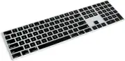 Silicone Keyboard Cover for Apple Magic Keyboard with Numeric Keypad MQ052LL/A (