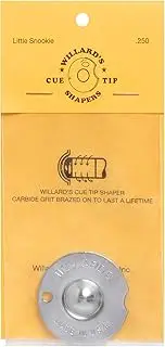 Willards Little Snookie Cue TIP Shaper .250 inches Snooker Radius