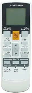 Replacement AR-RY12 Remote Control for Fujitsu Air Conditioner Also Compatible with AR-RY3 AR-RY5 AR-RY13 AR-RY12 AR-RY13 AR-RY3 RY4 RY11 ASTA18LCC ASTA24LFC AR-RAD1E AR-RAC1C AR-RAE1E AR-RAC2E