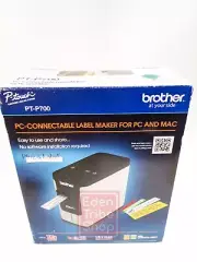 New Brother P-Touch PC Connectable Label Maker (PT-P700)