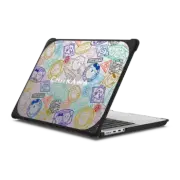 MacBook Pro 14-inch (M1 - M4) Bounce Case Chiikawa Travel Visa Stamp Laptop Case