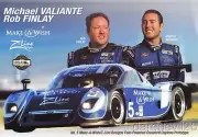 2006 Finlay Motorsports Ford Daytona Prototype DP Grand Am postcard
