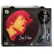 JIMI HENDRIX Turntable Slipmat For Vinyl LP Record Player DJ Slip Mat Platter