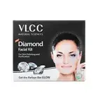 VLCC Diamond Facial Kit 60g Skin purifying with Parlour Glow With Jojoba Oil