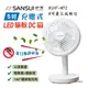 【山水】 USB充電式LED驅蚊DC扇 SHF-M72 驅蚊風扇 充電風扇 (限時特價)