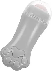 PAMINGONO Cat Paw Face Massage Roller Grey Skin Care Tool for Eye and Facial Beauty Relaxing for Compact and Lightweight Design present for Friends and Family