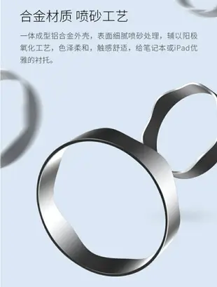 小米有品 海備思 筆電散熱腳墊 筆電支架 筆電散熱架 筆記型電腦散熱器 筆電散熱腳墊 可用於MacBook Pro