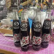 Vintage Coca Cola 1980 Georgia Bulldogs National Champions 10 oz Full Bottle