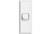 HPM Excel 1 Gang Architrave Light Switch | XLA7701WE