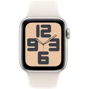 Apple Watch SE 40mm Starlight Aluminium Case GPS + Cellular Sport Band (M/L) [2024]
