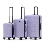 Tosca Interstellar 2.0 - 4-Wheel Expandable Suitcase Set of 3 - Lavender (Small, Medium & Large)