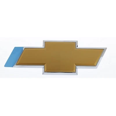 OEM NEW Tailgate Bowtie Emblem Badge Gold w/Silver Trim 07-14 Chevrolet 22829422