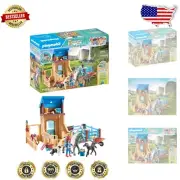 Animal Adventures - Horses of Waterfall Stall with Amelia, Whisper & Accessories