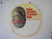 moosehead beer window poster N O S 18 inches
