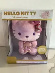 2024 HELLO KITTY Sanrio/Jazwares 50th Anniversary Plush 8” - New in Box