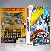 Dreamcast Custom Case - NO GAME - Crazy Taxi 2