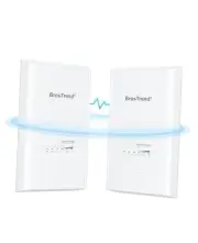 5KM WiFi Bridge w/ 2X Gigabit Ports, 5GHz 867Mbps Wireless Bridge Outdoor PtP