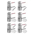 Stainless Steel Deep Fryer Pot Small Deep Fryer Pot for Picnic Frying Baking