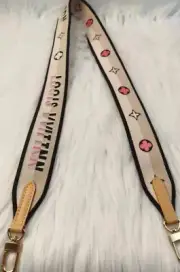 Ready Made Canvas Bag Strap for Alma, Diane and more - Black with Patina Leather