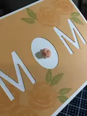 Card Set Of 4 Stampin Up Peekaboo Peach Flowers Mother’s Day Mini Rose