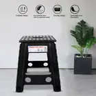 Folding Step Stool Plastic Foldable Step Stool Non-Slip for Home Outdoor Indoor