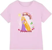 [Tangled] Childrens/Kids Birthday Princess Rapunzel Pascal T-Shirt