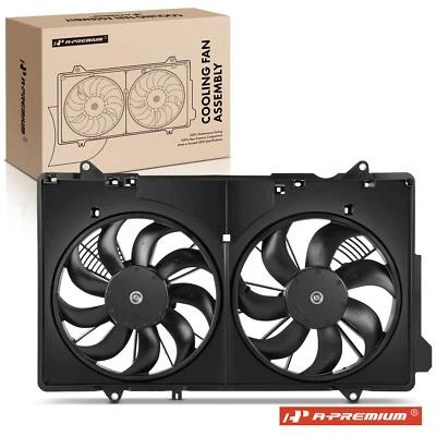 New Dual Radiator Fan Assembly for Mazda CX-5 2017-2023 2.5L Naturally Aspirated (for: Mazda)