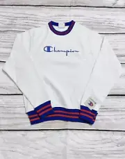 Champion Men Reverse Weave Sweatshirt Size Medium NWT White (A5)