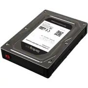 StarTech.com 2.5" to 3.5" SATA Aluminum Hard Drive Adapter Enclosure with SSD / HDD Height up to 12.5mm - Turn a 2.5" SATA HDD/S