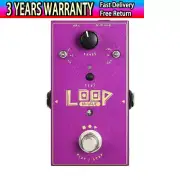 M-VAVE LOOP II Portable Single Guitar Effects Pedal Phrase Loop Effector
