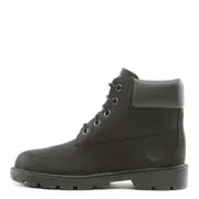Timberland 6 Inch Classic Boot Black Nubuck TB 010710 001 Pre-School