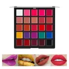 Professional 25 Colors Matte Multicolors Moistening Lip Gloss Palette for Women