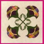 Thru Grandmother's Window - Quilt, Sewing Applique Pattern - PIONEER NIGHTS