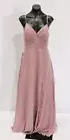 Azazie Women's Everleigh Sweetheart Chiffon Dress BL1 Vintage Mauve Size A8 NWT