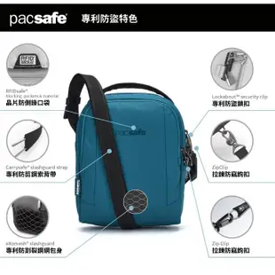 【澳洲 Pacsafe】送》都市防盜斜肩包3L LS100 8吋平板 RFID防偷側背包 手機護照包_40131530