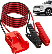 Car Long Jumper Cables -Heavy Duty Jumper Cable Set | 6 Ft Portable Truck Jump Start Cables, Tangle-Free Battery, Car Wire Kit, Connect Conversion 100A High Current for
