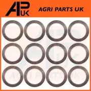 12 PTO Clutch Plate Friction Disc Set for Massey Ferguson Industrial 30 Tractor