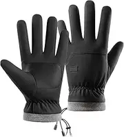 [Generico] Touchscreen Gloves for Winter Sports | Thermal Snow Gloves | Cycling Gloves for Cold Weather | Touchscreen Compatible Cycling Gloves, Snowboarding, Skiing and Cycling Gloves for Men and