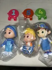 Set of 3 Cocomelon Series 2/Winter/TomTom/Const JJ/Walmart Collection/NEW
